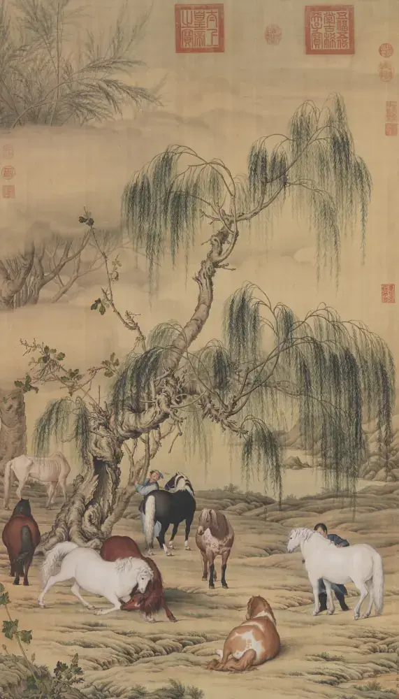 ChinesePainting Eight Steeds