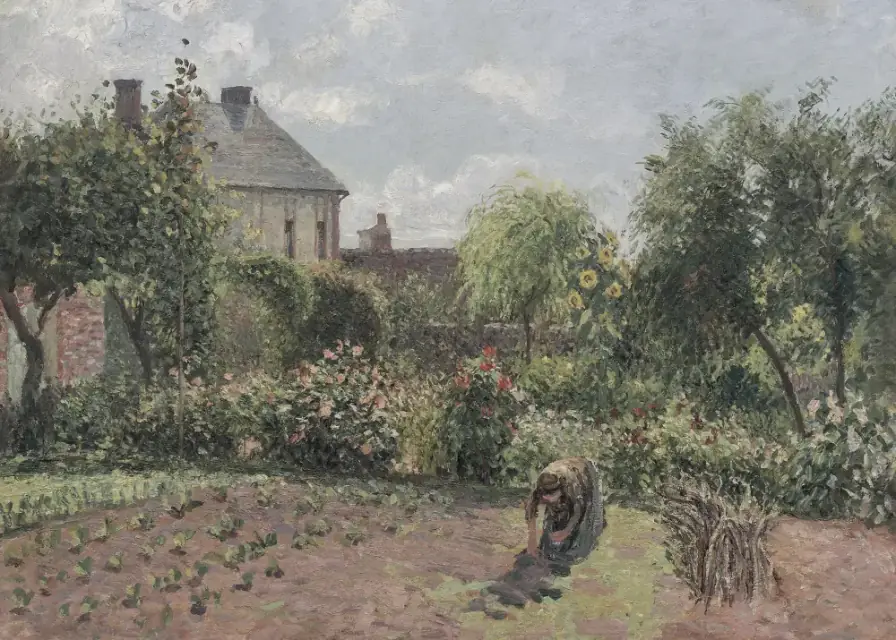 In The Garden Camille Pissarro 1898